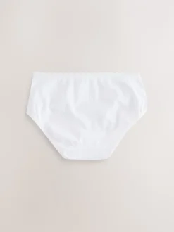 Next Blanc - Lot de 7 Caleçons en dentelle (1.5-16ans)