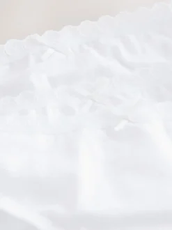 Next Blanc - Lot de 7 Caleçons en dentelle (1.5-16ans)