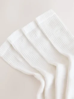 Next Blanc - Lot de 4 chaussettes de sport rembourrées Best