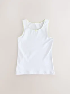 Next Blanc - Lot de 5 débardeurs (1.5-16ans) Hot