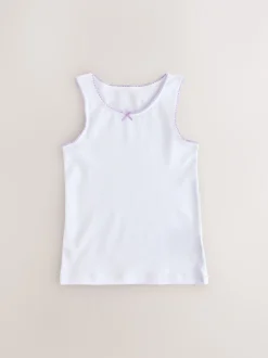 Next Blanc - Lot de 5 débardeurs (1.5-16ans) Hot