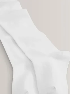 Next - Lot de 3 de collants pour l'école en coton riche Blanc
