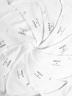 Next Blanc - Lot de 10 gilets à superposer 100% coton Sale