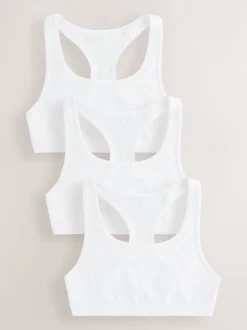 Next Blanc - Lot de 3 hauts courts dos de coureur (5-16 ans) Discount