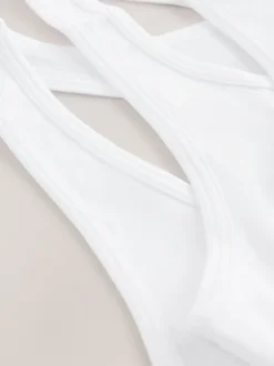 Next Blanc - Lot de 3 hauts courts dos de coureur (5-16 ans) Discount