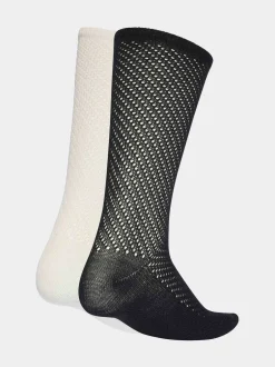 adidas originals Blanc - Lot de 2 paires de Chaussettes Adidas Original Col rond au crochet