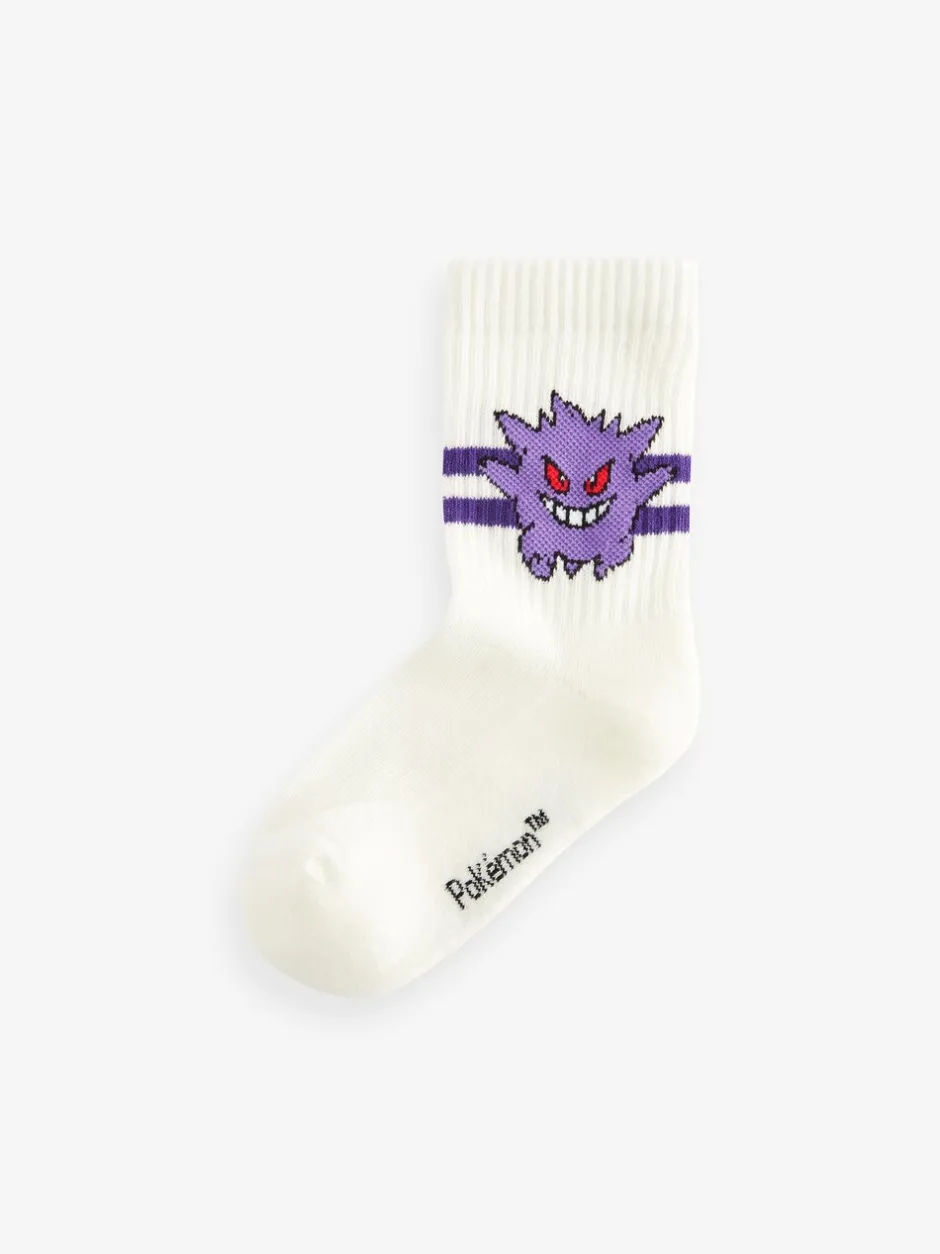 Next Blanc - Lot de 3 paires de chaussettes Pokemon Online