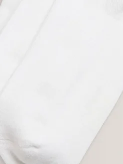 Next Blanc - Lot de 5 paires de chaussettes de sport pour l'école enrichies en coton matelassées Best