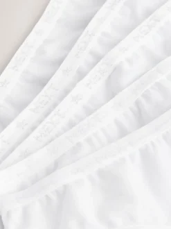 Next Blanc - Lot de 5 slips de bikini (5-16 ans) Discount