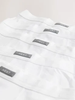 Next Blanc - Maillot de bain à ceinture souple 5 Pack (1.5-16ans) New