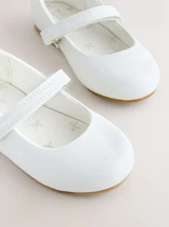 Next Blanc - Mary Jane Fermeture par contact Occasion Chaussures Best