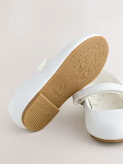 Next Blanc - Mary Jane Fermeture par contact Occasion Chaussures Best