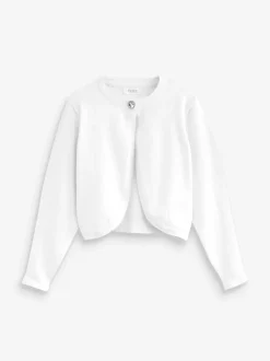 Next Blanc - Occasion Boléro Cardigan (3mths-16yrs) Clearance