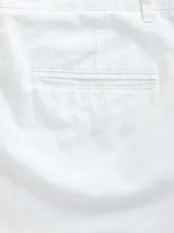 Next Blanc - Pantalon en mélange de lin Outlet