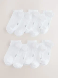 Next Blanc - Paquet de 10 chaussettes d'entraînement Online