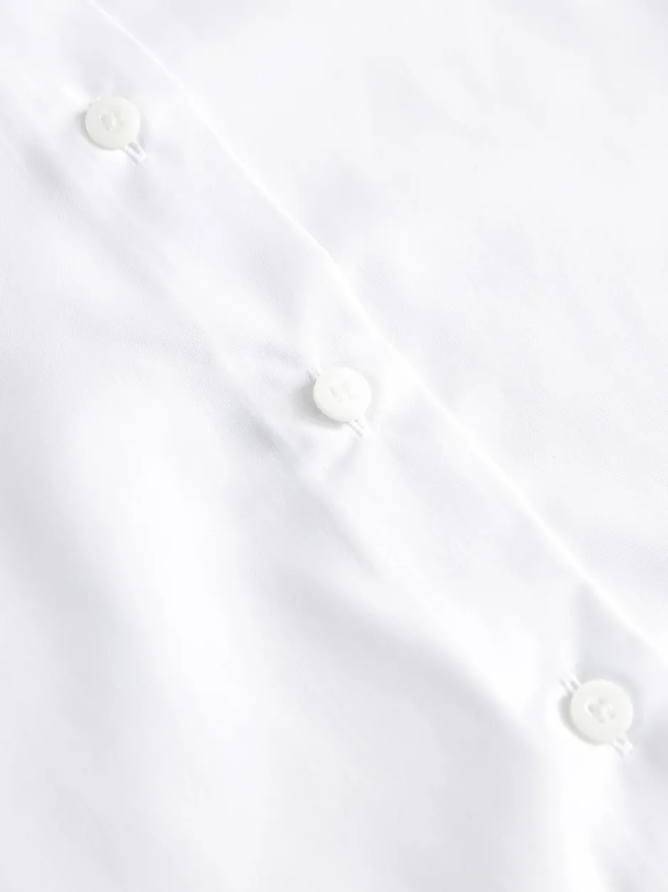 Next Blanc - Paquet de 2 chemises d'école à manches longues (3-18ans) Outlet