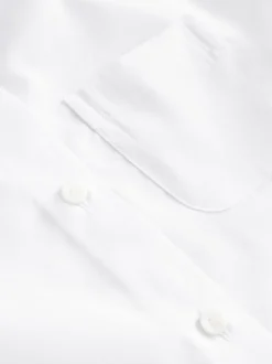 Next Blanc - Paquet de 2 Manches courtes Chemise d'écolier à col arrondi (3-16ans) Best