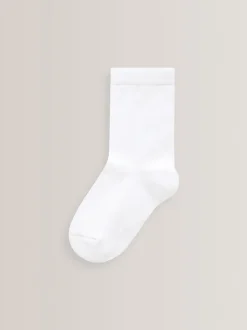 Next Blanc - 7{Paquet de chaussettes en coton riche Best