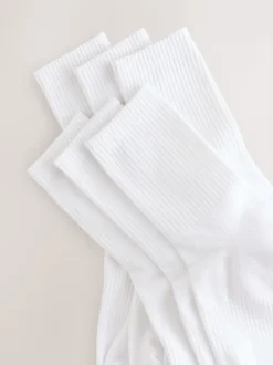 Next Blanc - Paquet de chaussettes de sport essentielles 6 Outlet