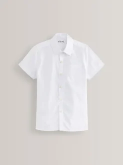 Next Blanc - 2{Paquet de chemises scolaires Manches courtes (3-17ans) Discount