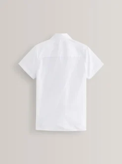 Next Blanc - 2{Paquet de chemises scolaires Manches courtes (3-17ans) Discount
