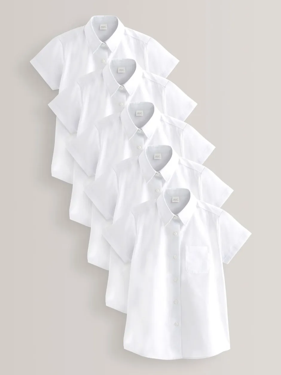 Next Blanc - 5{Paquet de chemises scolaires Manches courtes (3-18ans) Hot