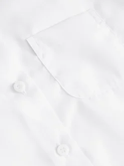 Next Blanc - 2{Paquet de chemises scolaires Manches courtes (3-18ans) New