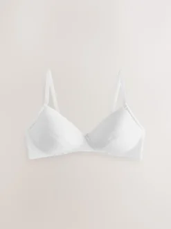 Next Blanc - Paquet de soutiens-gorge d'entraînement 2 Clearance