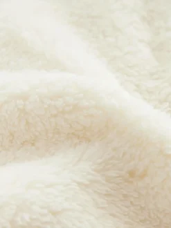 Superdry - Polaire quart zippée Blanc Sale