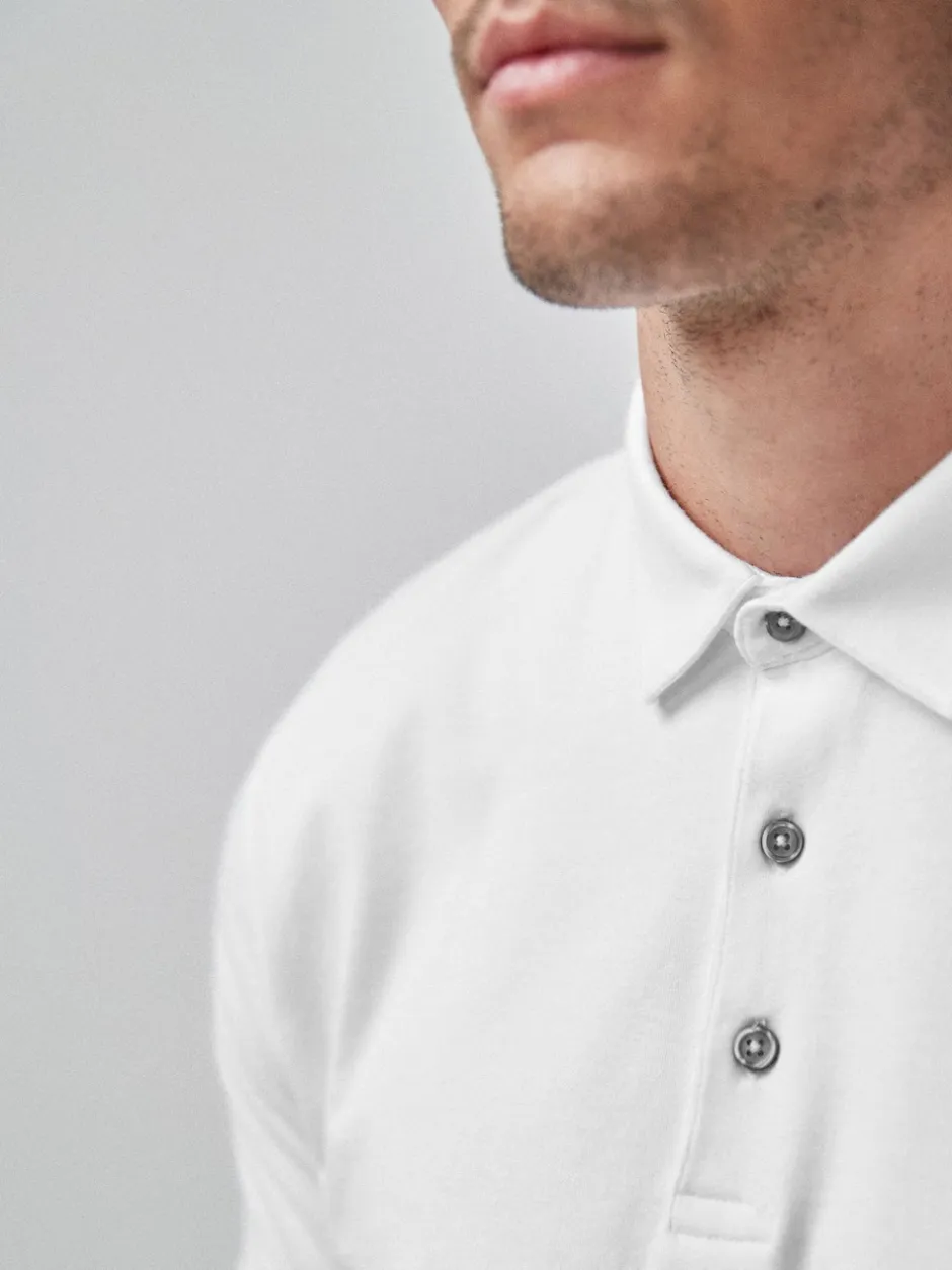 Next Blanc - Polo à manches courtes Online