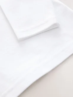 Next Blanc - Polo à manches longues pour l'école, lot de 2 (3-16ans) Hot