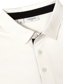 Calvin Klein Golf - Polo Uni Blanc Online