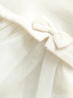 Next Blanc - Robe Bébé Twofer en maille (0mois à2ans) Clearance