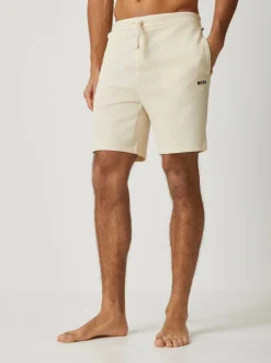 BOSS - Short gaufré Blanc Clearance