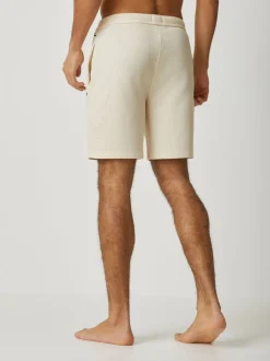 BOSS - Short gaufré Blanc Clearance