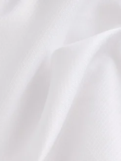 Next Blanc - Signature Coton égyptien Chemises et cravates Nœud de soie