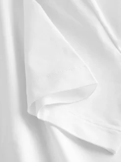 Next Blanc - Slim Fit (Slim Fit) - T-shirt à col ras du cou en coton Signature SUPIMA® Sale