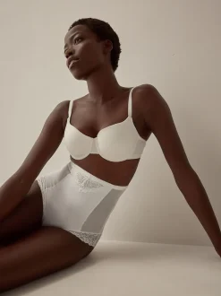Next Blanc - Slips gainants fermes pour le contrôle du ventre Slips taille super haute Sale