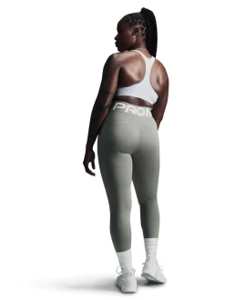 Nike Blanc - Soutien-gorge de sport Swoosh léger