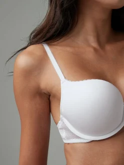 Next Blanc - Soutien-gorge plongeant triple boost A-DD push-up Clearance