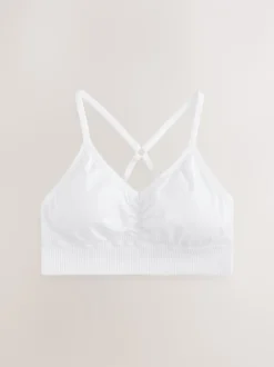 Next Blanc - Soutiens-gorge de sport à bretelles sans coutures Best