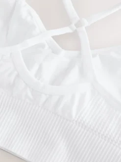 Next Blanc - Soutiens-gorge de sport à bretelles sans coutures Best