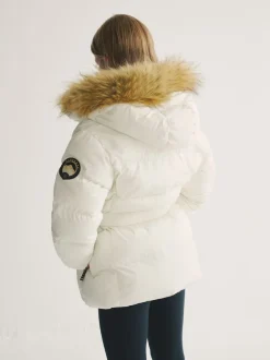 Superdry Blanc - à ceinture Sale