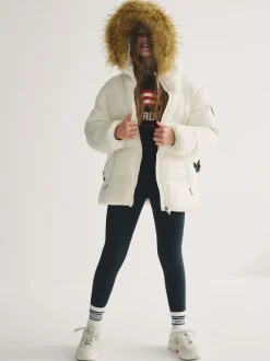 Superdry Blanc - à ceinture Sale