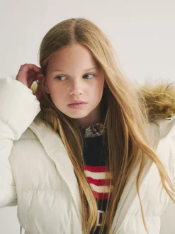 Superdry Blanc - à ceinture Sale