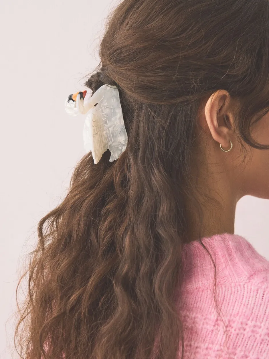Next Blanc - Swan Hair Claw Clip Discount
