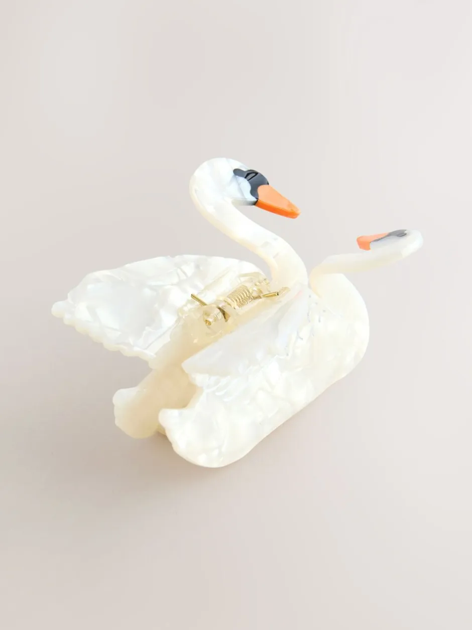 Next Blanc - Swan Hair Claw Clip Discount