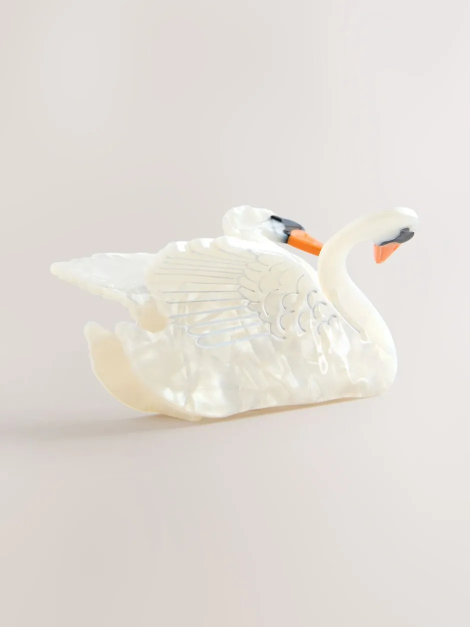 Next Blanc - Swan Hair Claw Clip Discount