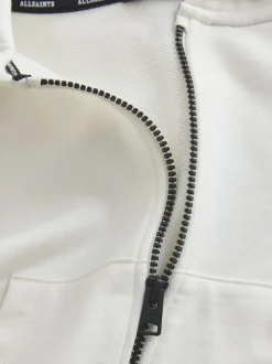 smALLSAINTS Blanc - Sweat à capuche Amphia Underground zippé New
