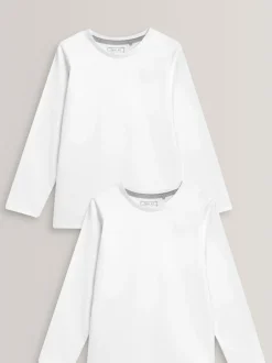 Next Blanc - T-shirt à manches longues (3-16ans) Outlet